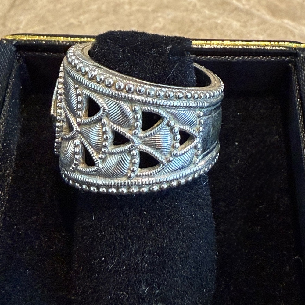 Judith Ripka vintage ring - Picture 4 of 6